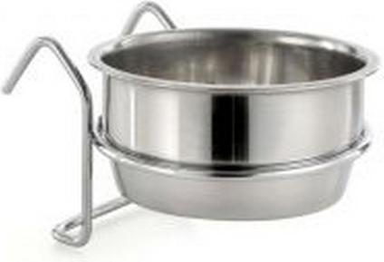 Produktbild Fed N Watered Coop Metallnapf mit Halter