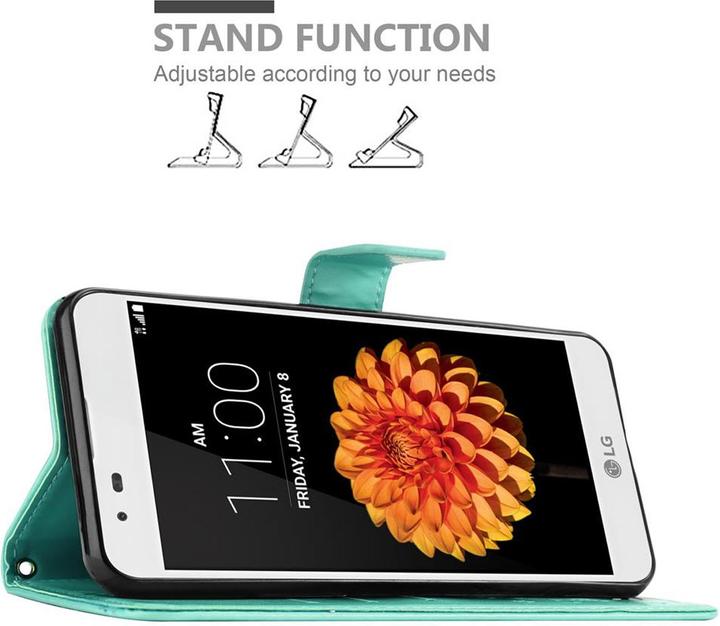 Produktbild Cadorabo Flower Book Cover (LG K7)