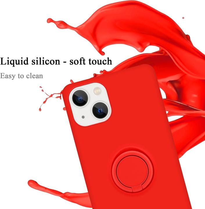 Immagine prodotto Cadorabo Custodia per Apple iPhone 14 PLUS in TPU Liquid Ring in stile custodia in silicone (Apple iPhone 14 Plus)