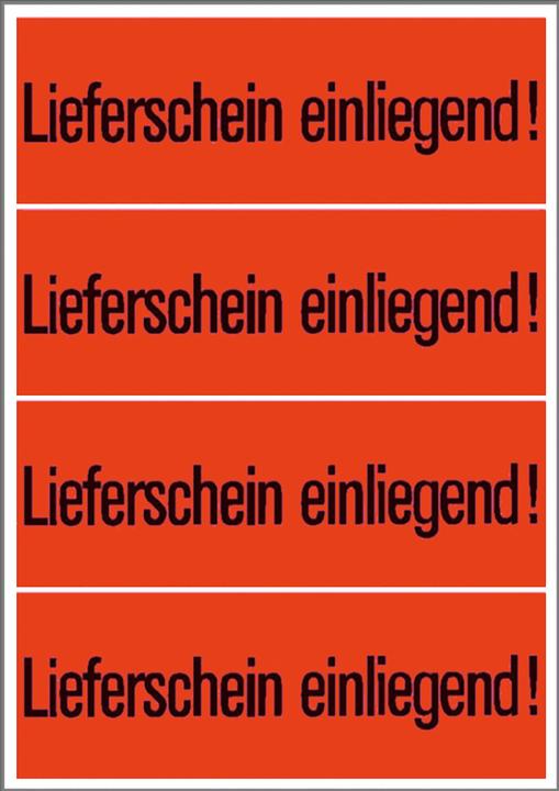 Produktbild HERMA Hinweisetiketten