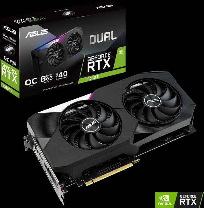 Produktbild ASUS GeForce RTX 3060Ti Graphics Dual (8 GB)