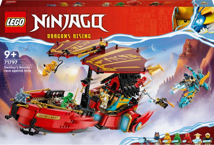 Image du produit LEGO Les planeurs Ninja font la course contre la montre (71797, LEGO Ninjago)