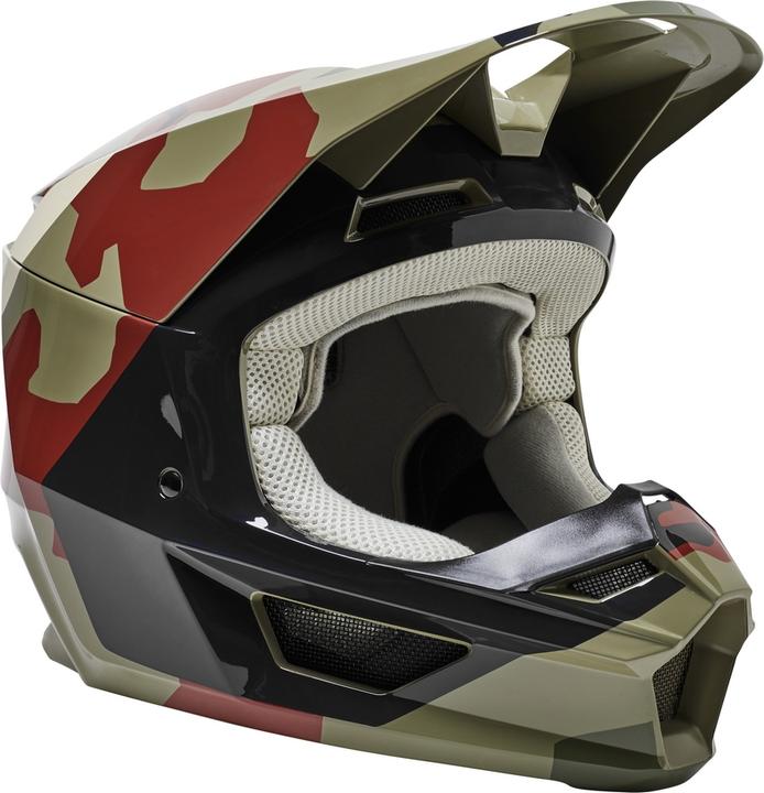 Produktbild Fox Helmet 22 V1 Bnkr, Ece Grn Camo S (55 - 56 cm)