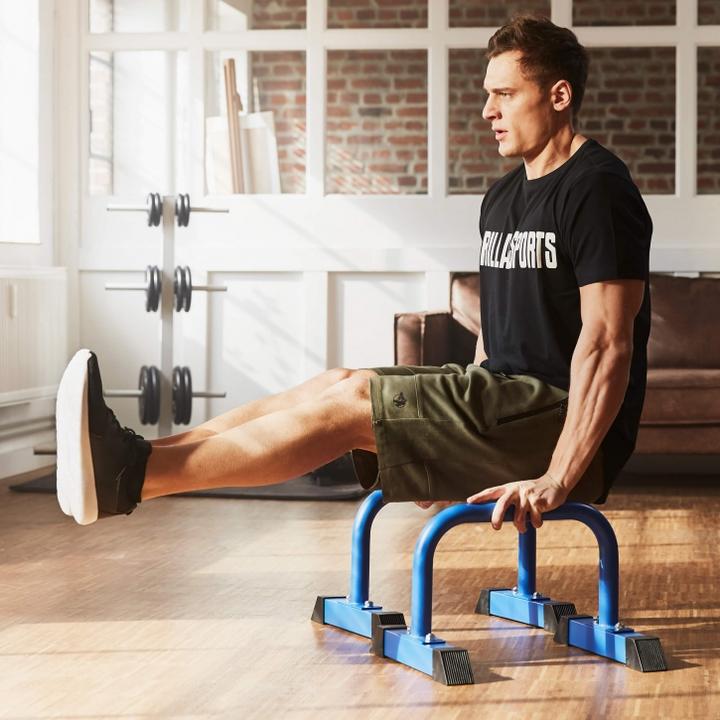 Actual product image Gorilla Sports Push Up Stand Bar Low