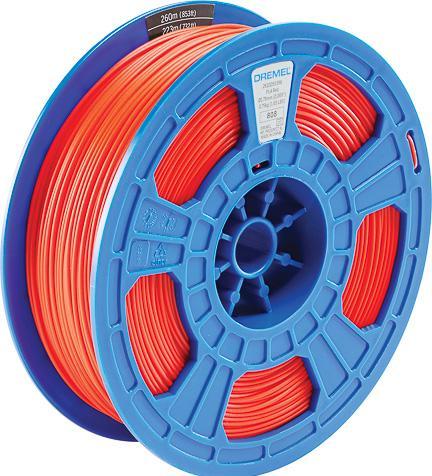 Image du produit Dremel PLA 1,75mm RED 0,75kg FILAMENT 3D (PLA, 1.75 mm, 750 g, Rouge)