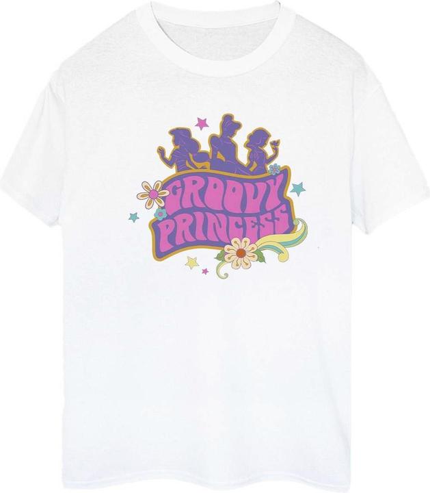 Immagine prodotto Disney Princesses Groovy Princess Maglietta Ampia Donna (3XL)