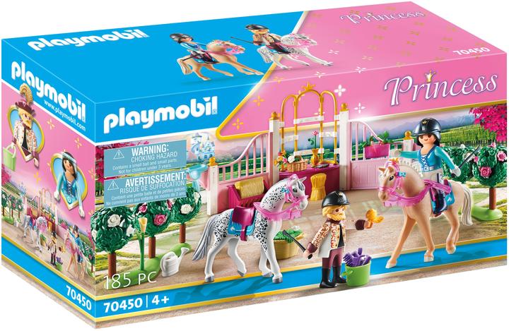 Immagine prodotto Playmobil Lezioni di equitazione nella scuderia (70450, Principessa Playmobil)