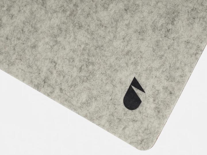 Produktbild Oakywood Felt&Cork Mouse Pad - Mauspad aus Wollfilz - Steingrau -