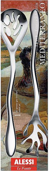 Produktbild Alessi Salatbesteck MEDITERRANEO silberfarben (Salatbesteck)