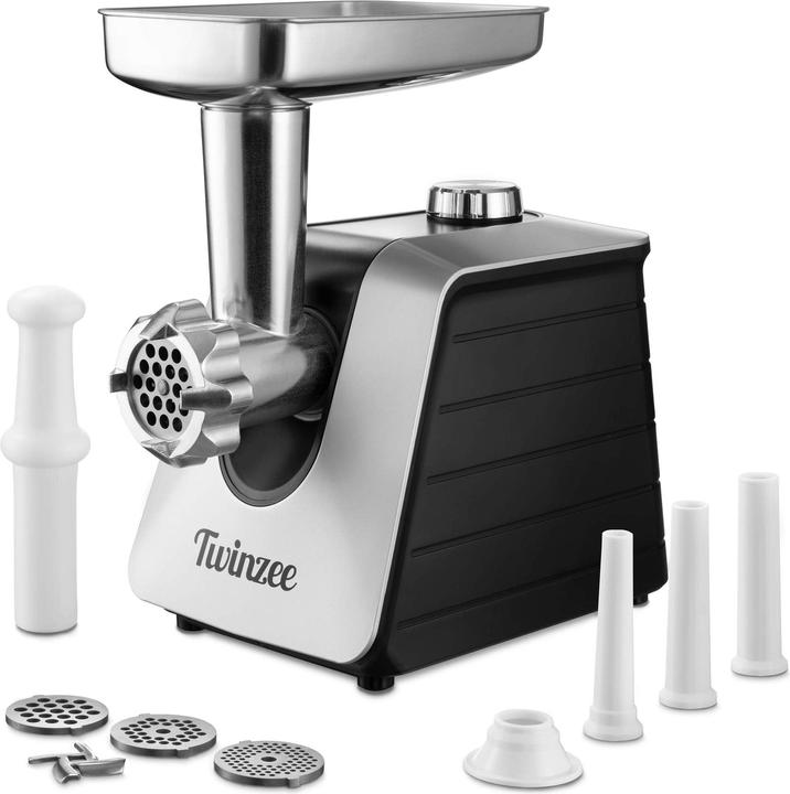 Actual product image Twinzee Electric Meat Grinder with Sausage Filler in Black