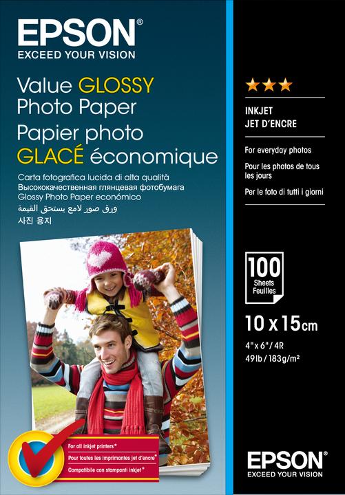 Produktbild Epson Value Glossy (183 g/m², 10 x 15 cm, 1 x)