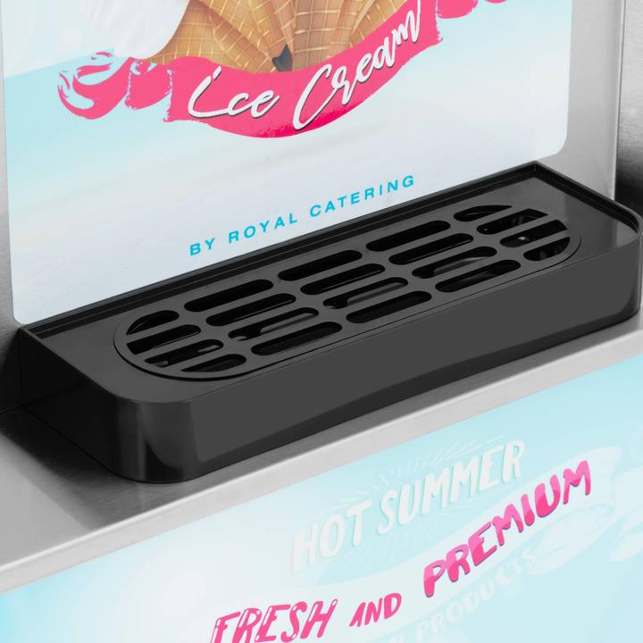 Produktbild Royal Catering Softeismaschine Frozen Joghurt Gastro-Eismaschine 2140 W 33 l/h 3 Sorten