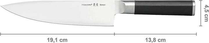 Immagine prodotto Fiskars Coltello da chef, Sensei 32,9cm (19 cm)