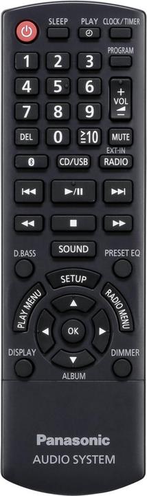 Actual product image Panasonic SC-PMX94 (CD player, Bluetooth, 2x 60 W)