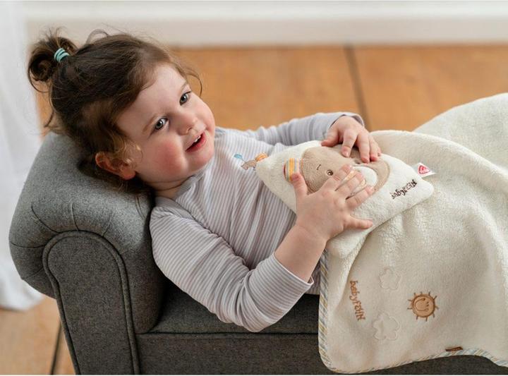 Actual product image Fehn Cherry stone cushion teddy (16 x 16 cm)
