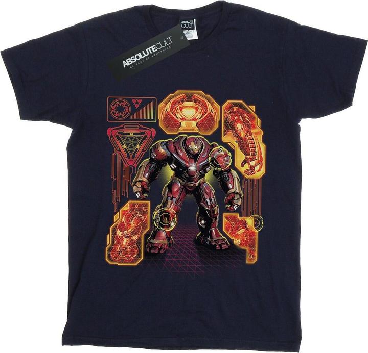 Avengers Infinity War Hulkbuster Blueprint TShirt Jungen