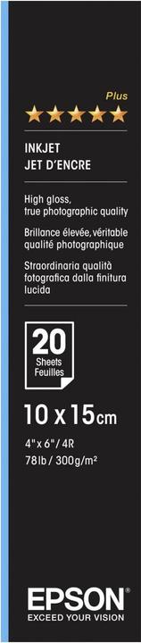 Actual product image Epson Ultra photo glossy paper, 20 sheets (300 g/m², 10 x 15 cm, 20 x)