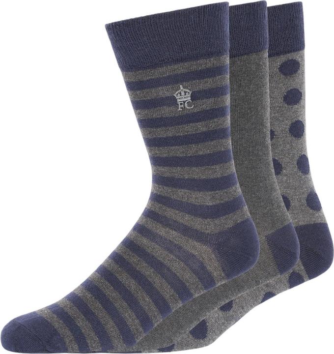 Image du produit French Connection - Chaussettes - Adulte (Lot de 3, 40.5 - 45.5)