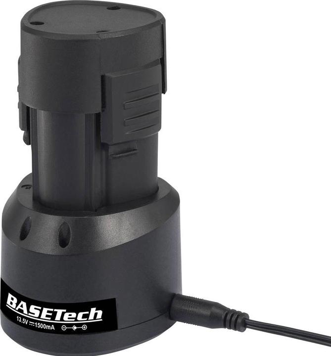 Actual product image Basetech 1664134+1493004+1761445 Battery multifunctional tool incl. battery, incl. charger 3 pieces 10.8 V