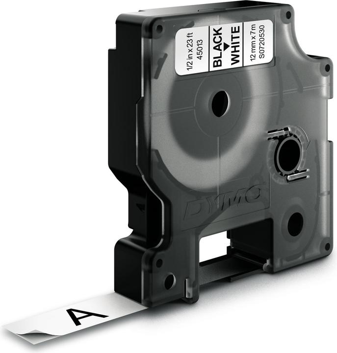Dymo S0720530 (1.20 cm, Schwarz, Weiss)