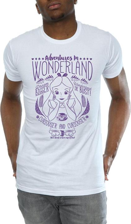 Immagine prodotto Disney Alice In Wonderland Adventures In Wonderland Maglietta Uomo (XXL)