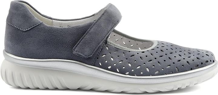 Actual product image Semler Ladies Slipper Sporty Comfortable blue (36)