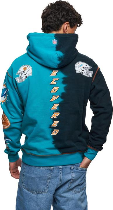 Produktbild Recovered Re:covered Fleece Hoody - INK DYE Miami Dolphins - XL (XL)