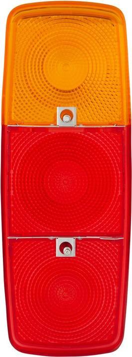 Produktbild Hella 2 Lichtscheiben Rücklicht Halogen für AGRIFAC MAN LIEBHERR RENAULT (P21W, R10W)