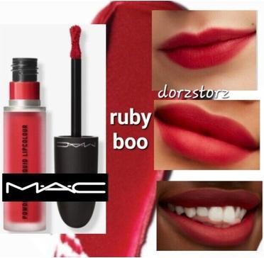 Immagine prodotto MAC Cosmetics Powder Kiss Liquid Lipcolour (975 Ruby Boo)