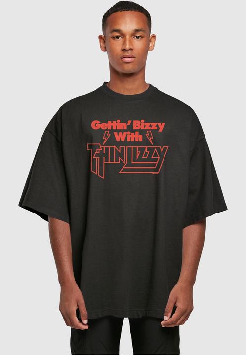 Produktbild Merchcode Thin Lizzy - Gettin Bizzy Huge Tee - 160175 (M)