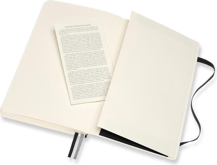 Actual product image Moleskine Notebook classic (A5, Checked, Soft cover)
