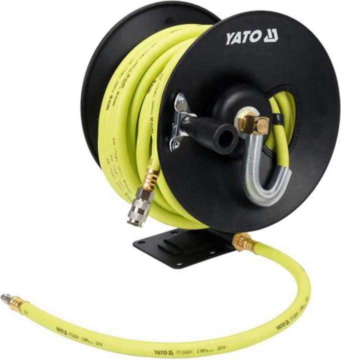 Yato Profi Hybrid Druckluft-Schlauch | 15m lang | 9,5mm Innendurchmesser | abriebfest