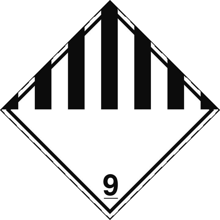 Actual product image Brady Stickers for the transport of dangerous goods - Various dangerous substances and objects