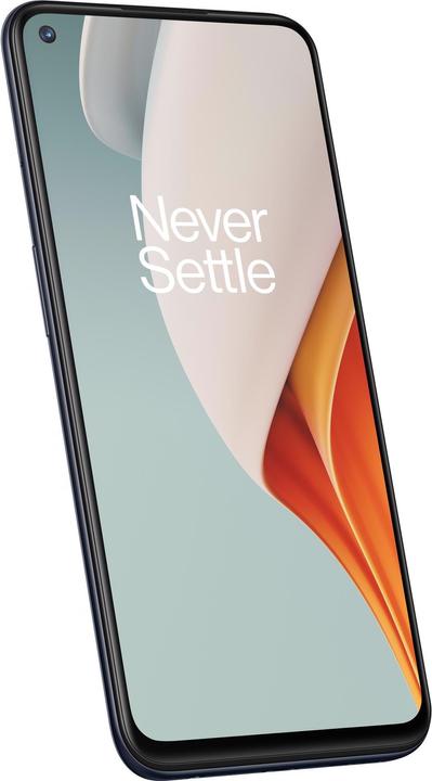 Produktbild OnePlus Nord N100 (64 GB, Midnight Frost, 6.52", Hybrid Dual SIM, 13 Mpx, 4G)