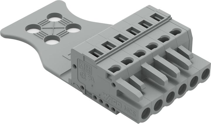 Image du produit Wago Connecteur à ressort Gris 231-106/026-000/034-000 Contenu : 50 pcs (231-106/026-000/034-000)