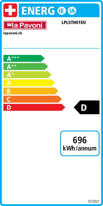 Energie-Label La Pavoni Stradivari Lusso