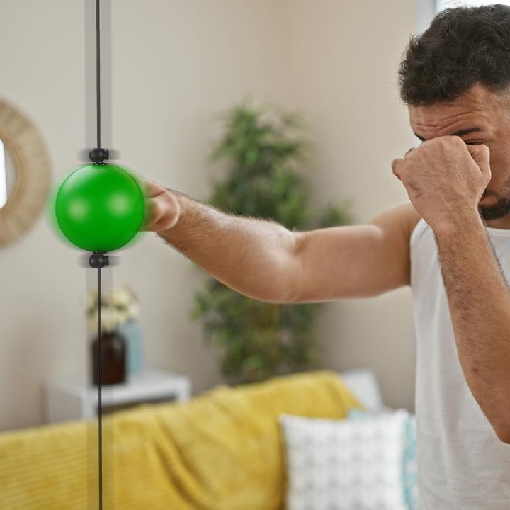 Actual product image Relaxdays Boxing Reflex Ball (9 cm, 0.17 kg)