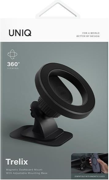 Actual product image Uniq magnetyczny uchwyt sam Trelix Car Dash Mount czarny/midnight black