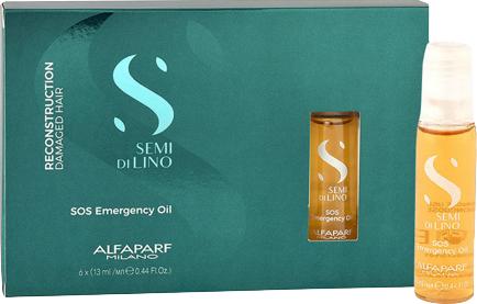 Immagine prodotto Alfaparf Semi di Lino Ricostruzione SOS Olio di Emergenza (13 ml)