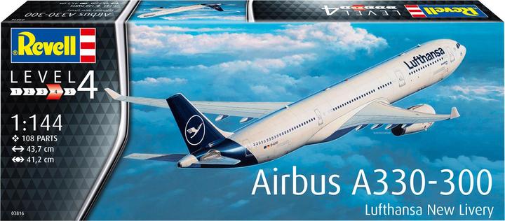 Actual product image Revell Airbus A330-300 - Lufthansa "New Livery