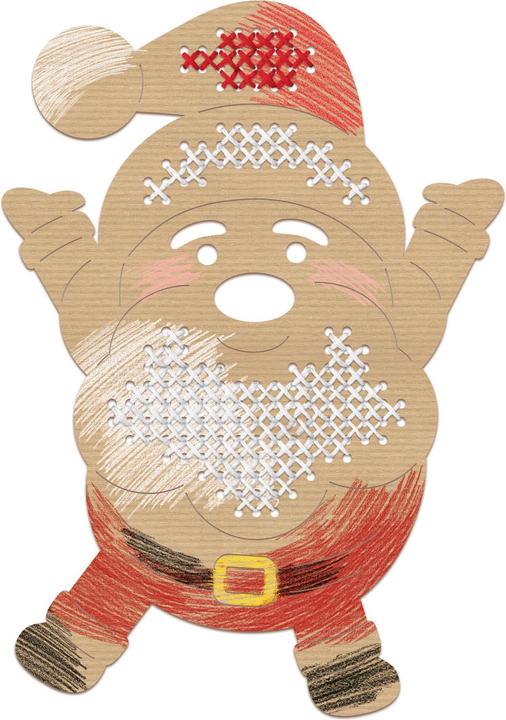 Produktbild Ursus Bastelset Kreuzstich-Motive Weihnachten 12 Stück