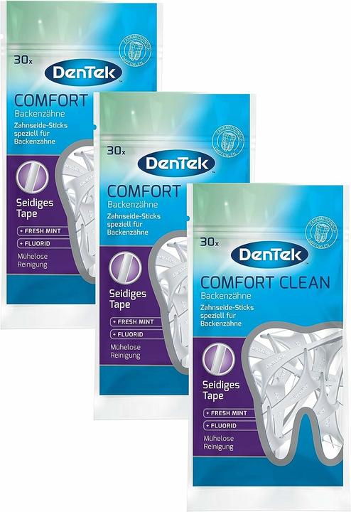 Immagine prodotto DenTek Stuzzicadenti Comfort Clean con filo molare 30 pezzi