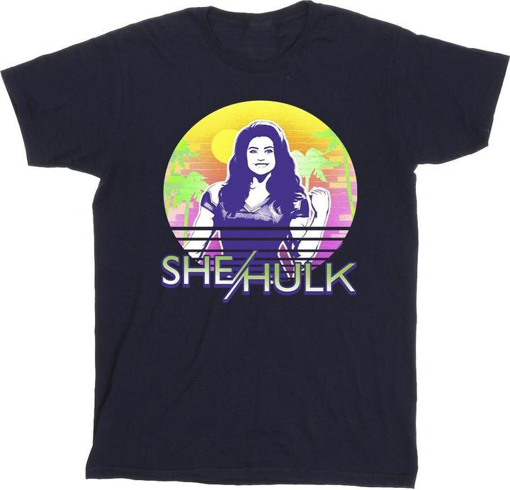 SheHulk: Attorney At Law Sunset Smile TShirt (L)