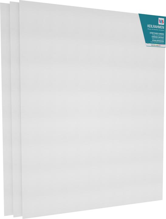 Produktbild VBS 3 Stück Keilrahmen 60x80 cm,18mm Leistenhöhe