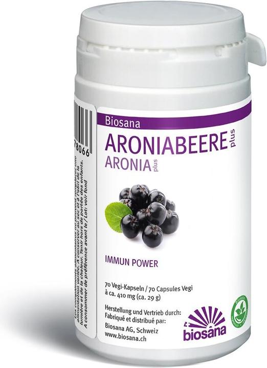 Immagine prodotto Biosana Aroniabeere Plus (70 Pezzo/i, Pillole, 28 g)
