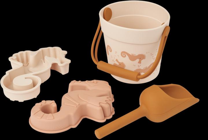 Liewood Strandspielzeug Set Kit Mini Seahorse Apple Blossom
