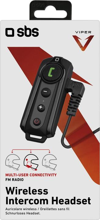 Produktbild SBS Motorrad Gegensprechanlage (1er Set)