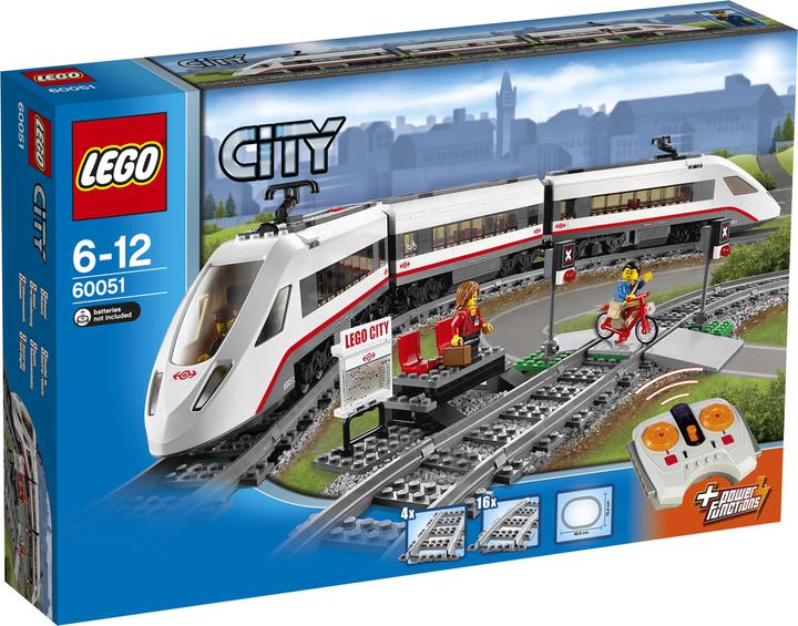 LEGO City Hochgeschwindigkeitszug (60051, LEGO City)