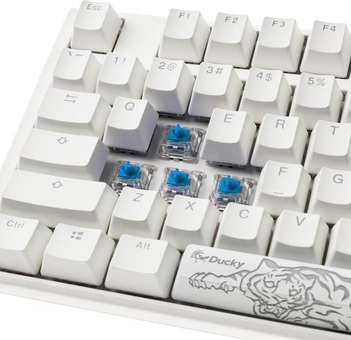 Actual product image Ducky One 3 Pure White (US, Cable)