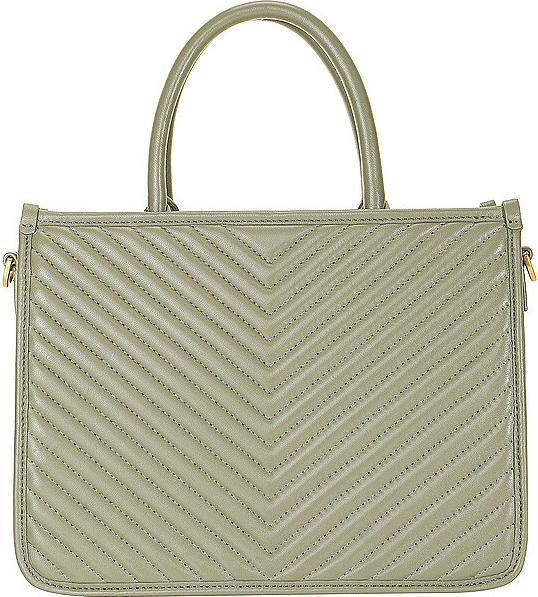 Les Visionnaires Ledertasche - Tot Bag LENA QUILTING